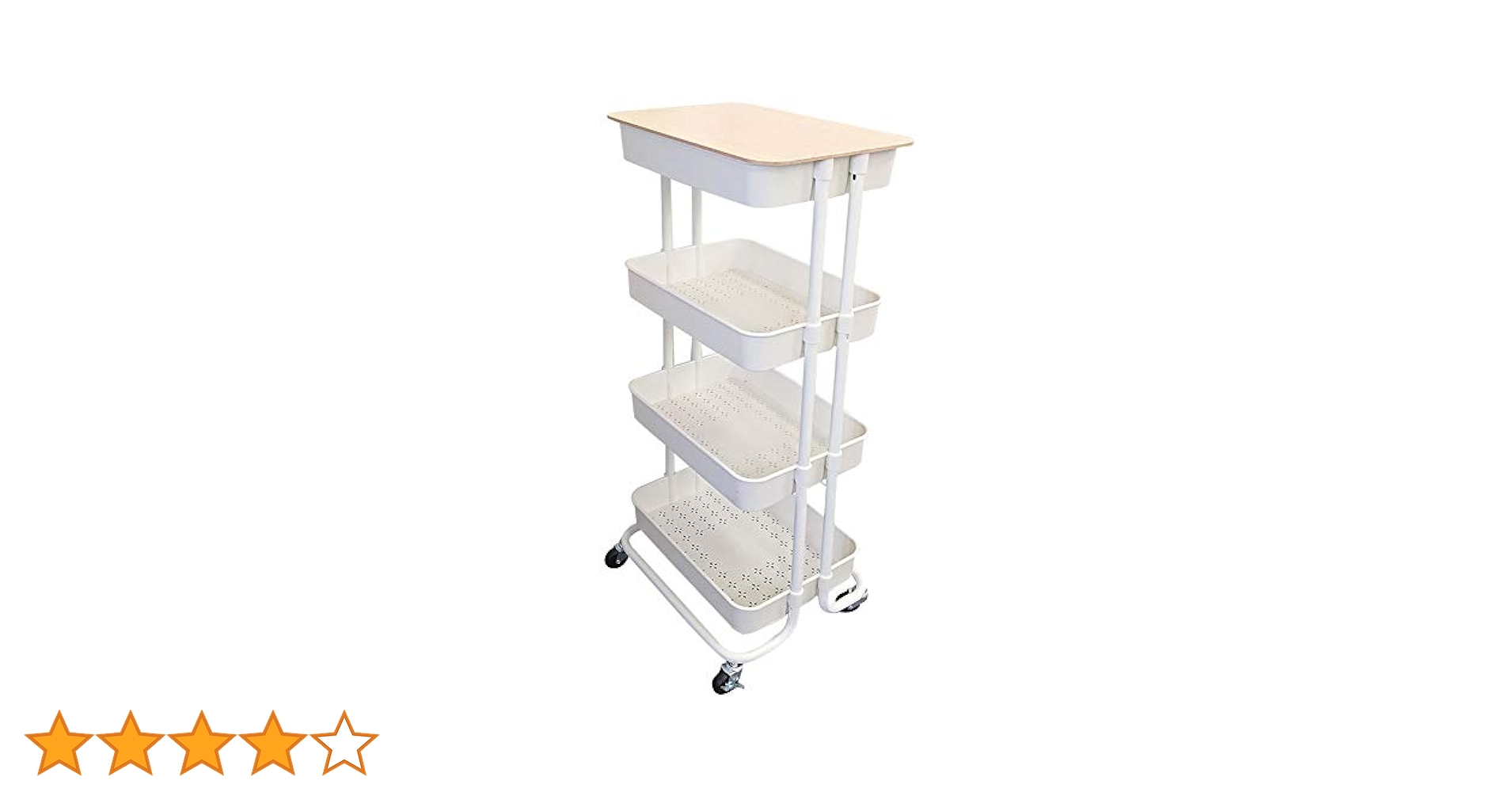 Vitra.ヴィトラ4段ワゴンキャスター付き Vitra.ヴィトラ4段ワゴンキャスター付き Amazon.co.jp: キッチン